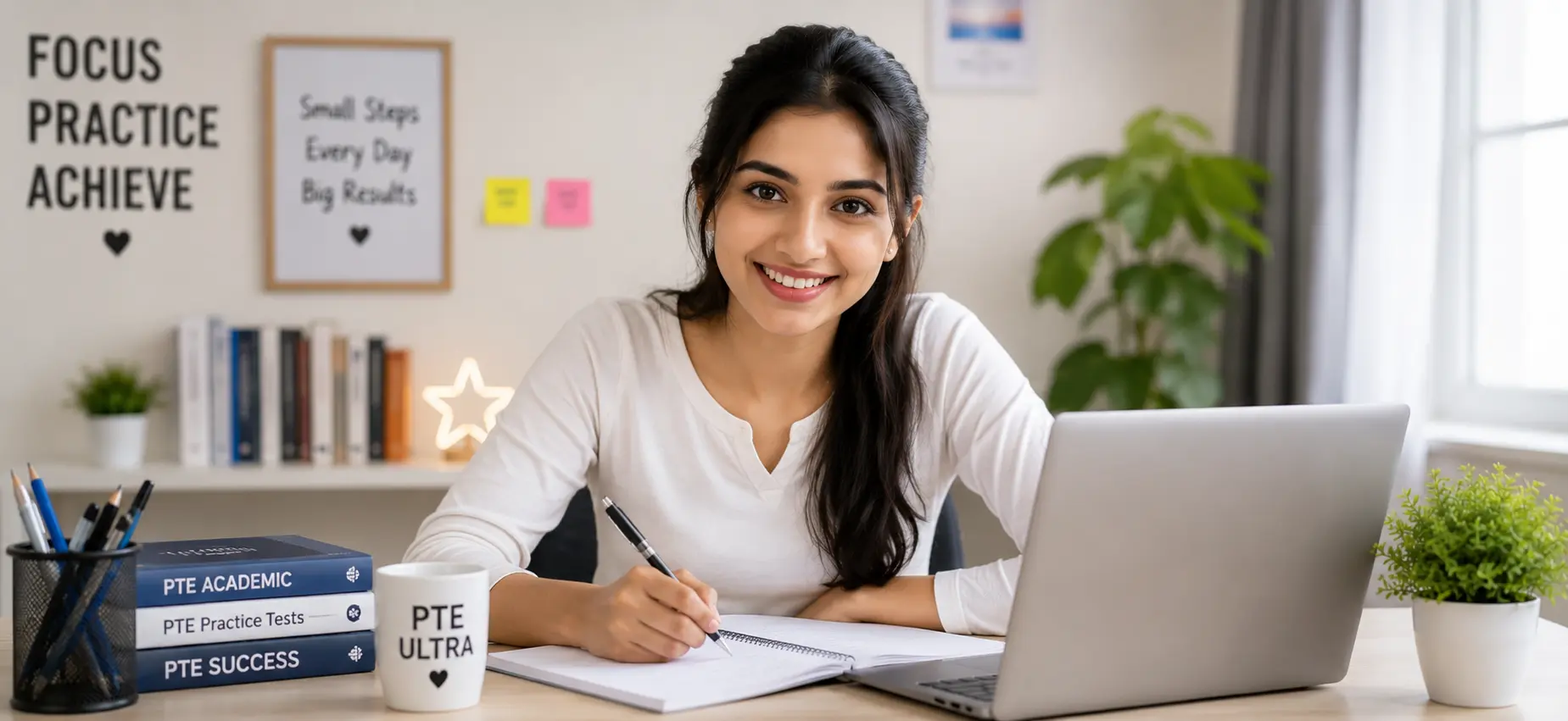 Student using the smart study planner